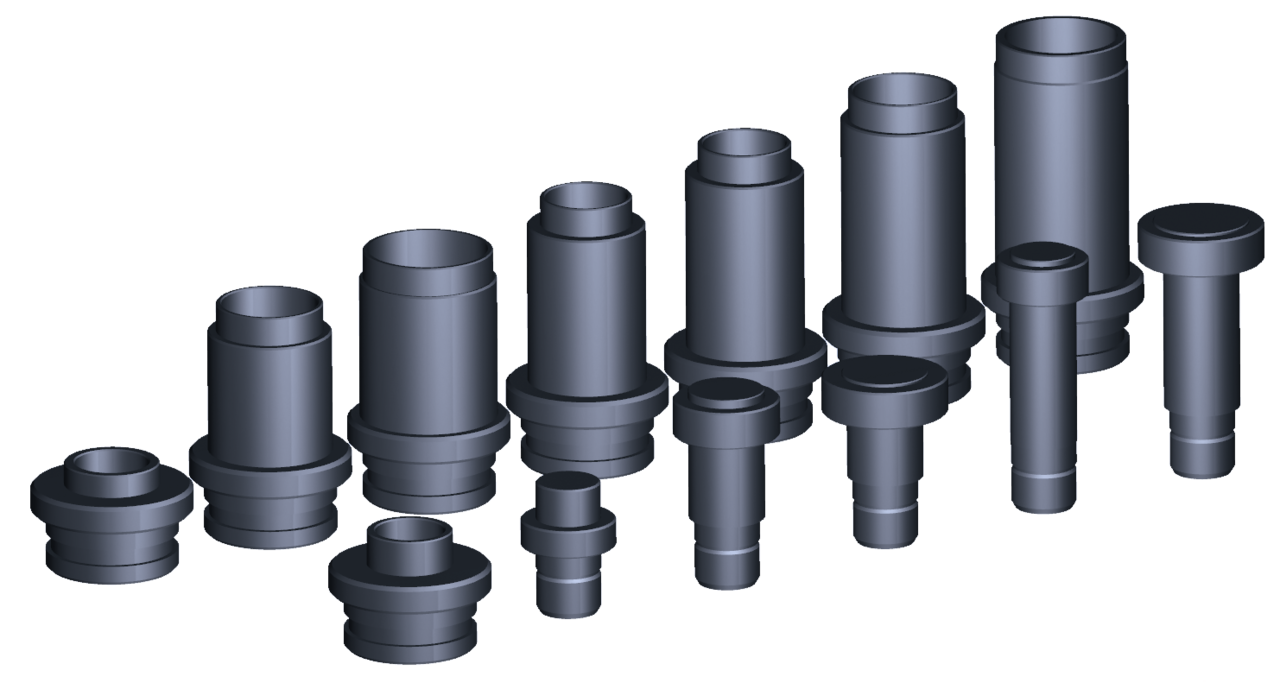 Bolt and socket set MAN