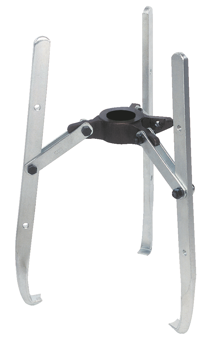 3-jaw puller with swiveling extraction jaws, up to 500 mm spread