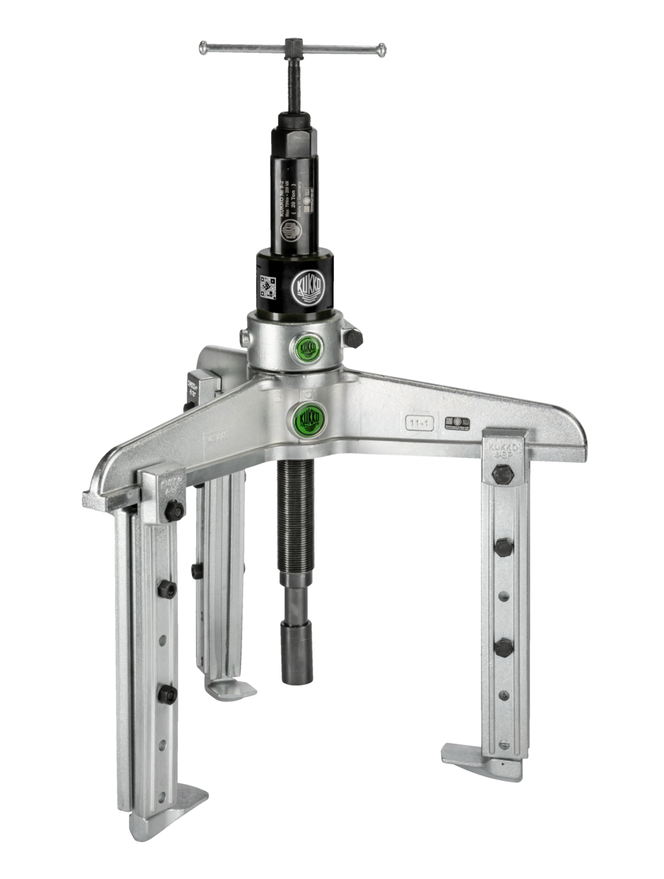 Extra strong, 3-arm universal puller 520 x 300-500 mm with adjus