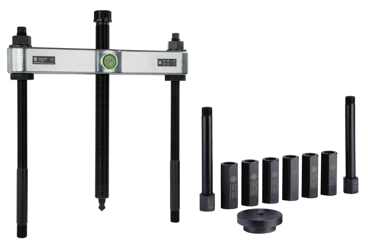 Puller device for truck axles