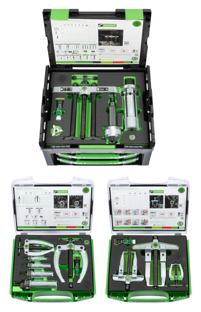 15-piece Ball Bearing Puller Set
