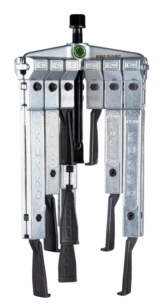 3-arm universal puller 120 x 100 mm with extremely narrow trigge