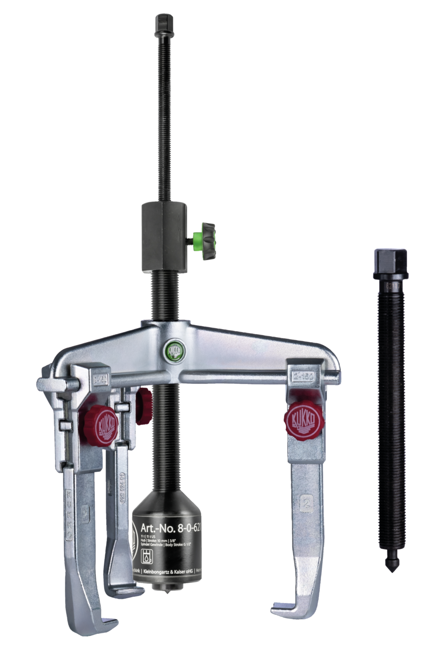 3-arm universal puller 250 x 200 mm with quick-adjustable puller