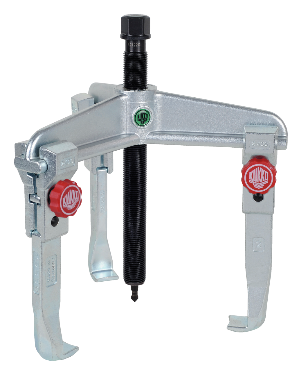 3-arm universal puller 200 x 150 mm with quick adjustable trigge