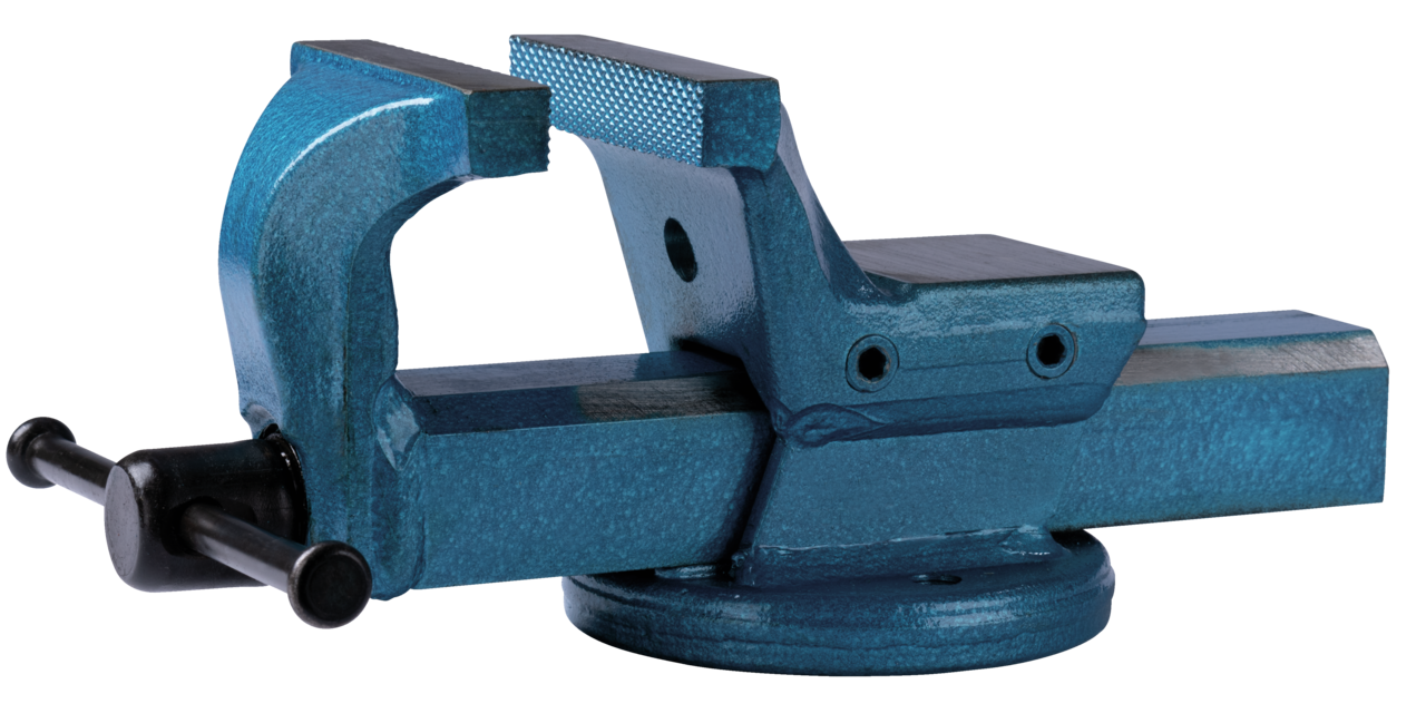 Parallel vise with jaw spread, 20 mm jaw height, up to 150 mm s