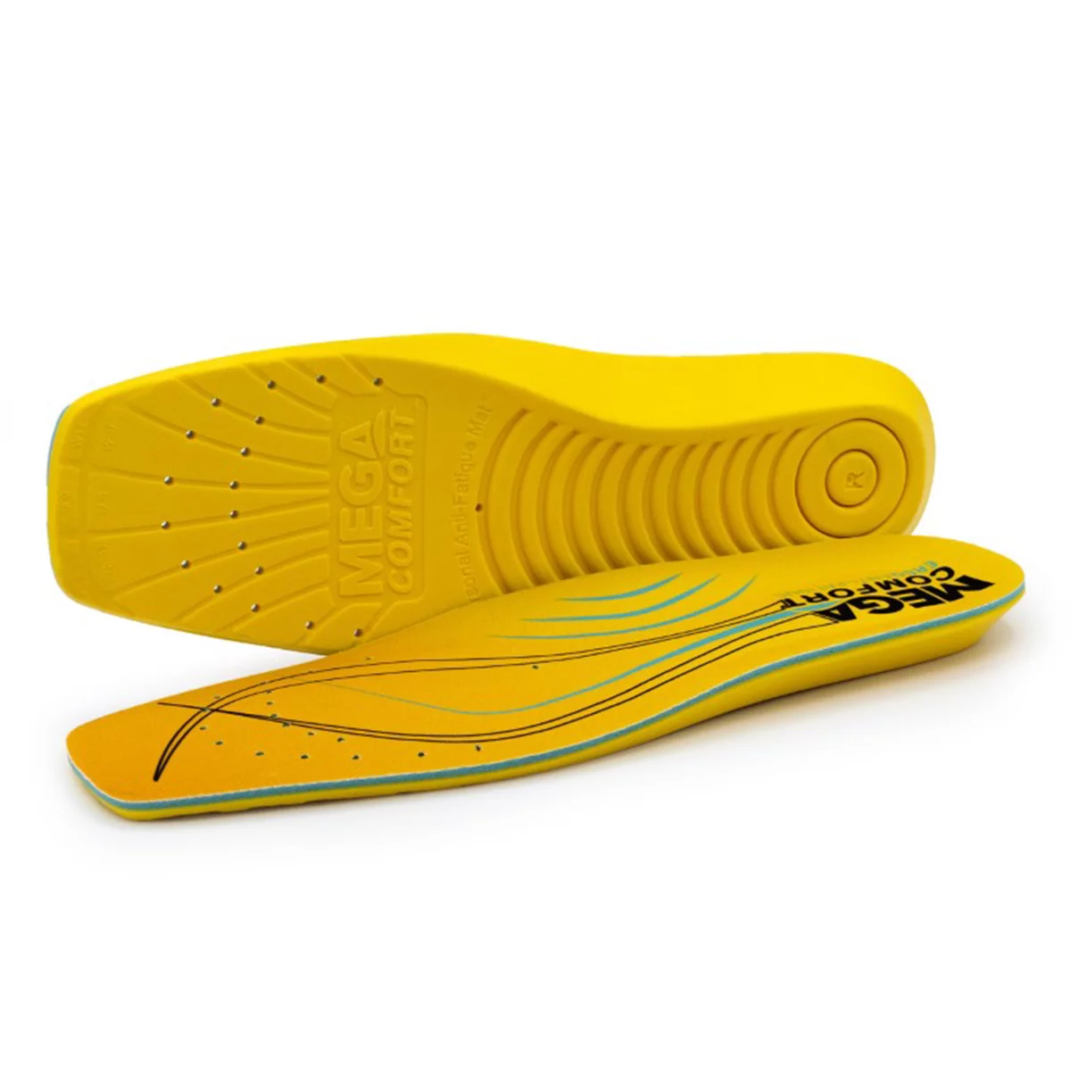 MEGA Comfort ERGO Anti-Fatigue Square Toe Dual-Layer Memory