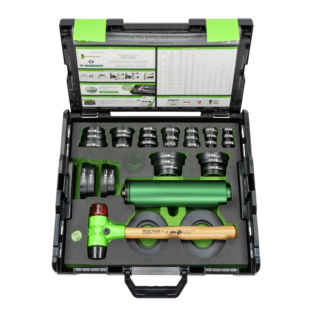 (image for) Ball Bearing Installation Kits - Lightweight Job Site Model for