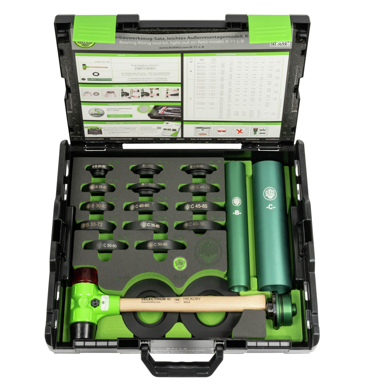 Ball Bearing Installation Kits - Lightweight Job Site Model for