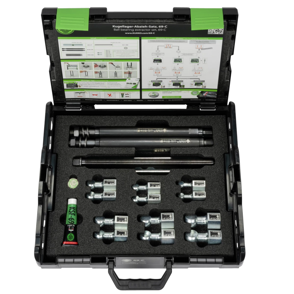 (image for) Universal Ball Bearing Puller Set for large bearings ?