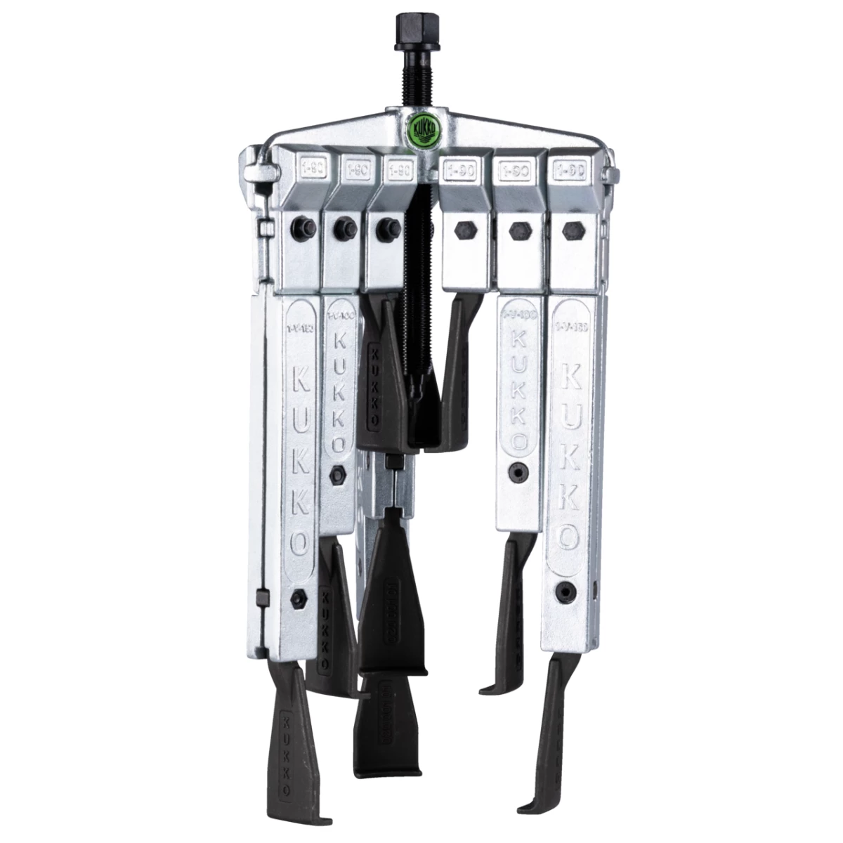(image for) 3-arm universal puller 120 x 100 mm with narrow puller hooks in