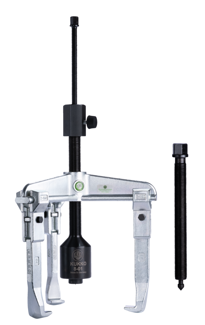 3-arm universal puller 160 x 150 mm with adjustable puller hook