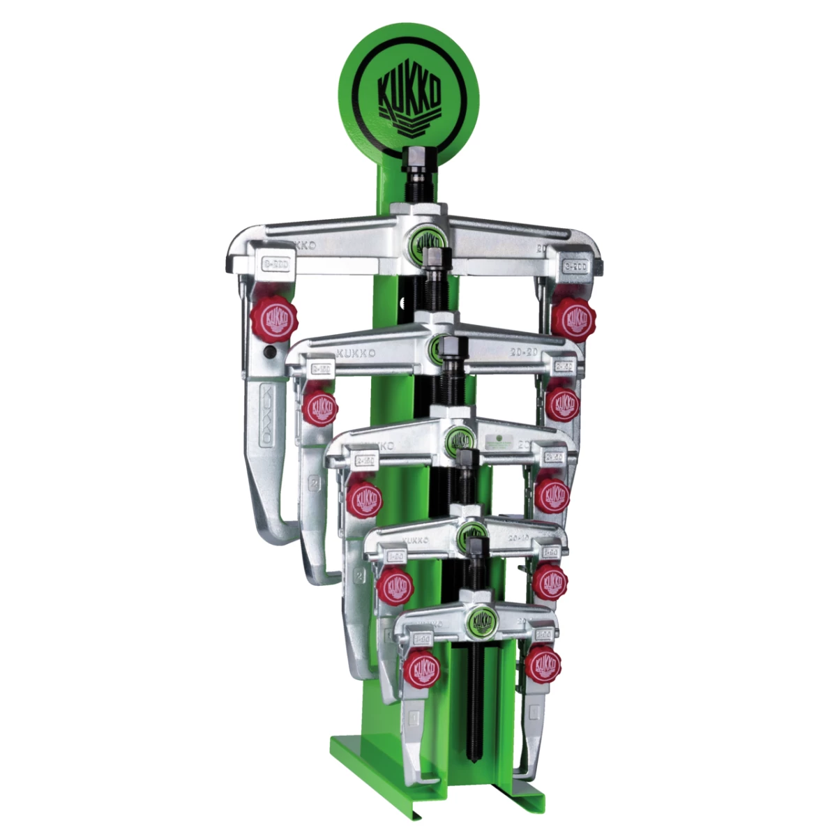 (image for) Sales display for 2-jaw universal pullers with quickly adjustabl