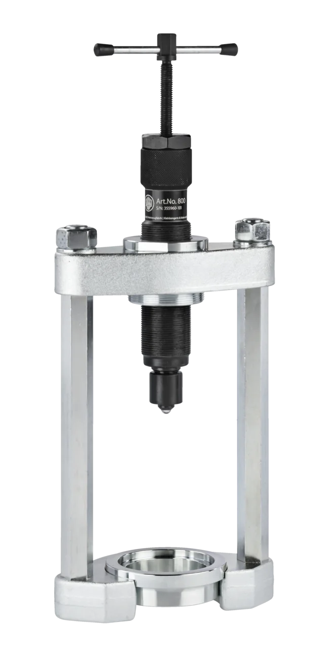 Universal press frame for silent bushings with 20 t press