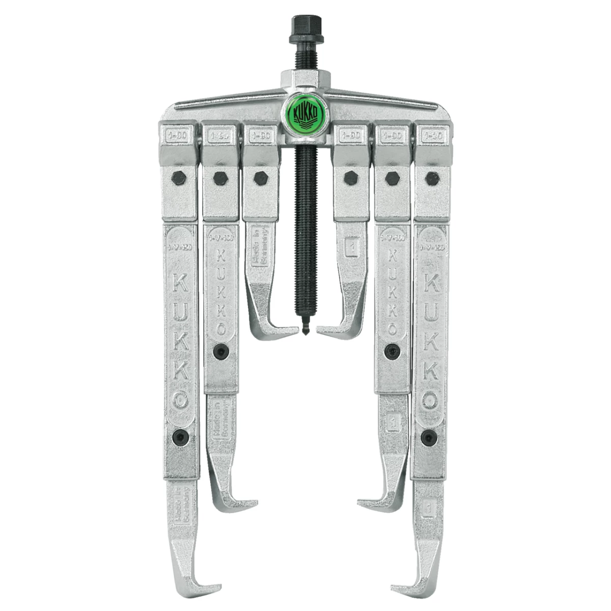 2-arm universal puller 120 x 100 mm with adjustable trigger hook