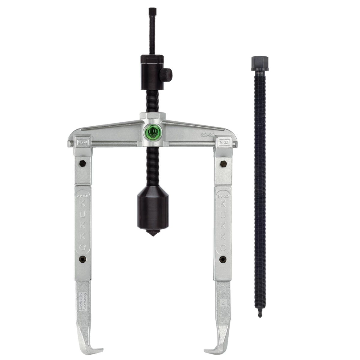 (image for) 2-arm universal puller 200 x 300 mm with extended puller hook an