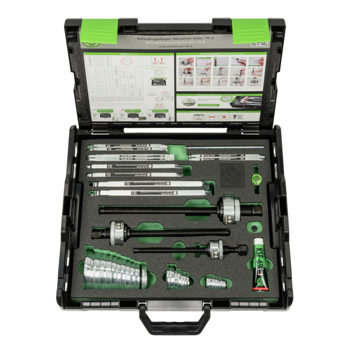 (image for) Puller sets for small and medium ball bearings