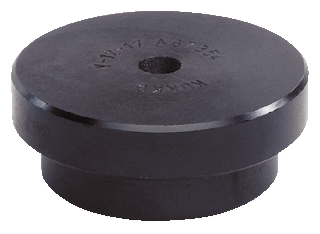 Pressure piece set for axle bores ? 20 - 62 mm