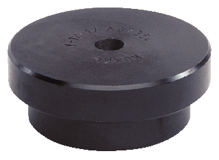 Pressure piece set for axle bores ? 55 - 88 mm