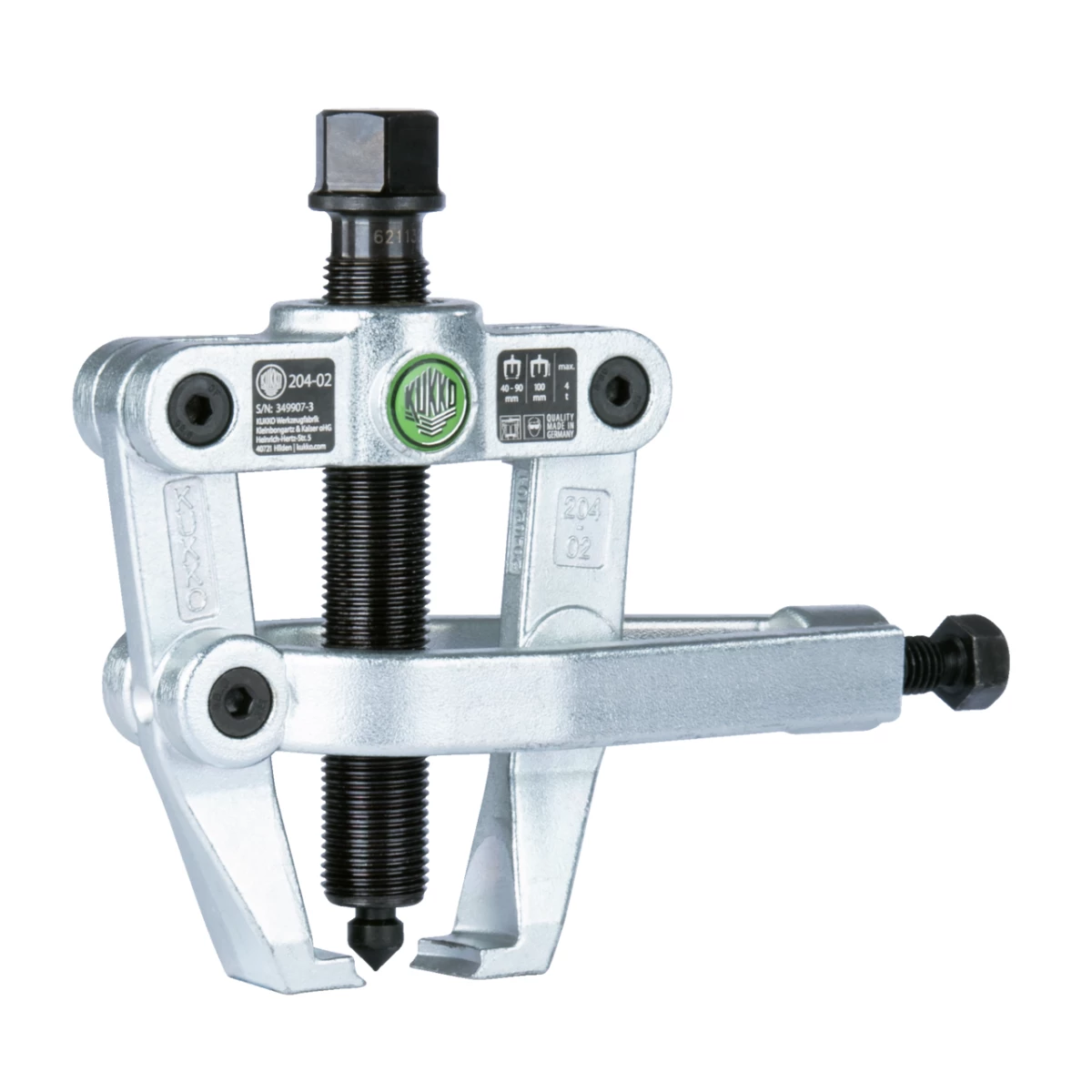 2-arm bearing puller "Cobra" 90 x 100 mm with side clamp