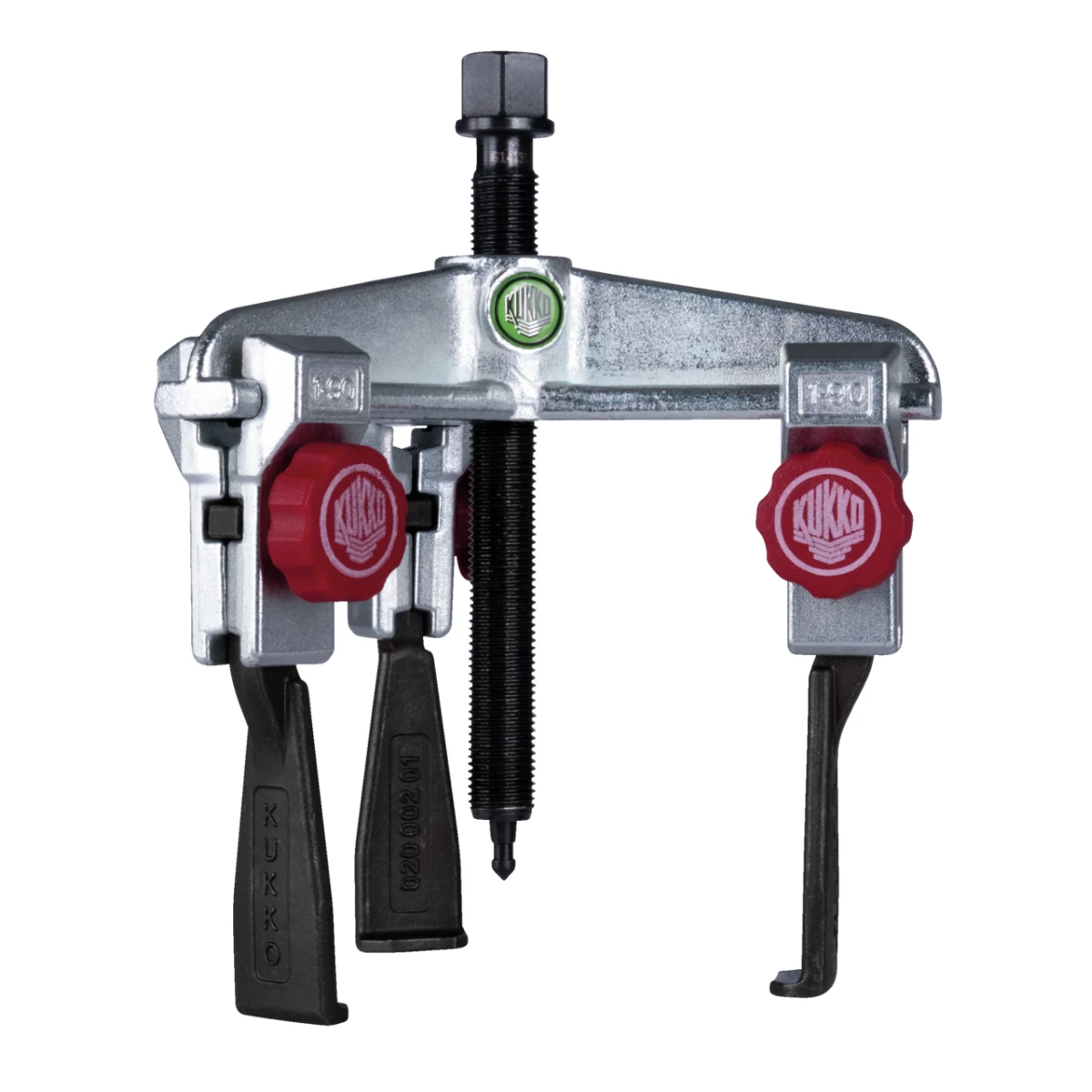 3-arm universal puller 90 x 100 mm with extremely narrow, quick-