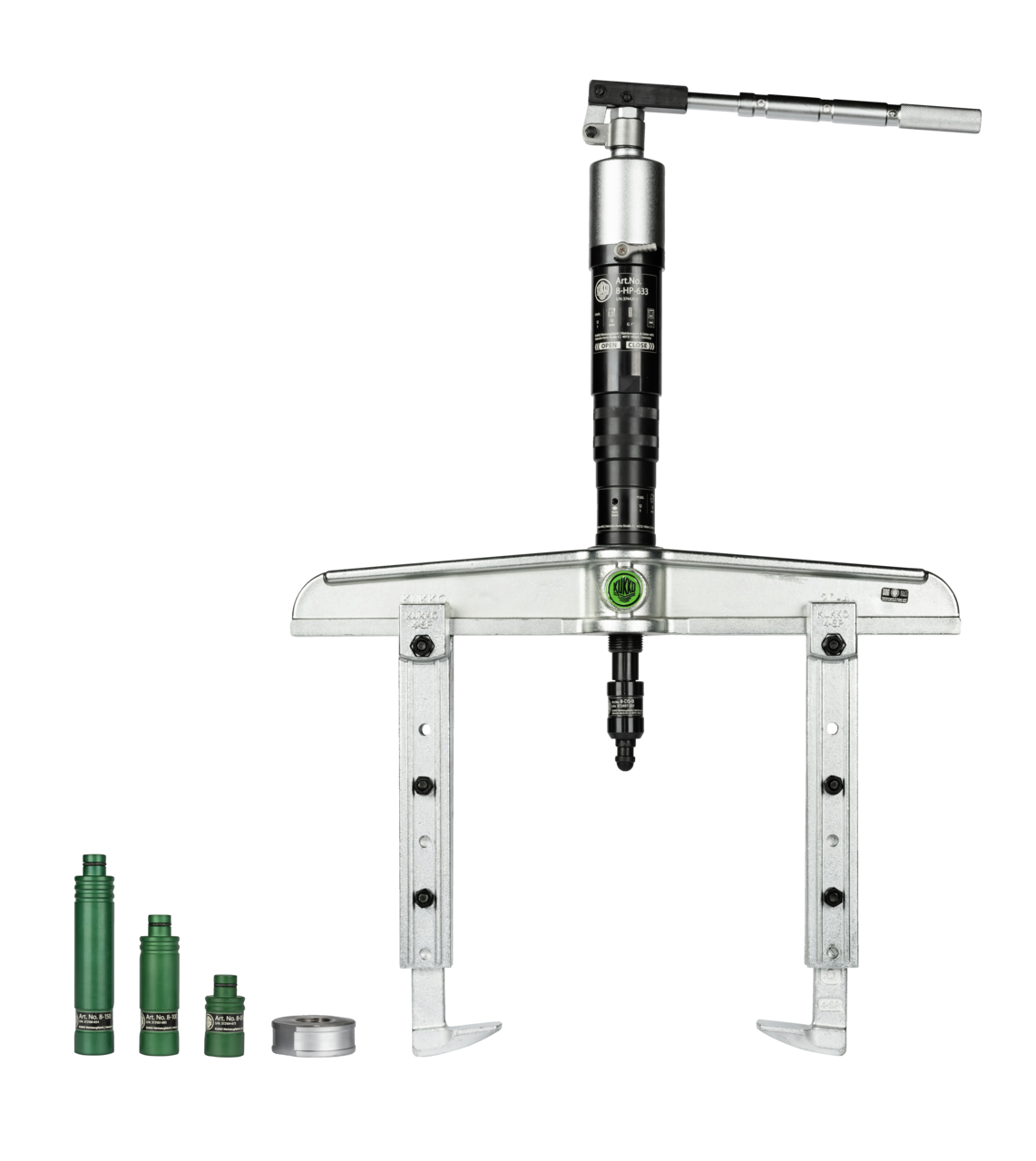 2-arm universal puller 750 x 400-700 mm with adjustable clamping