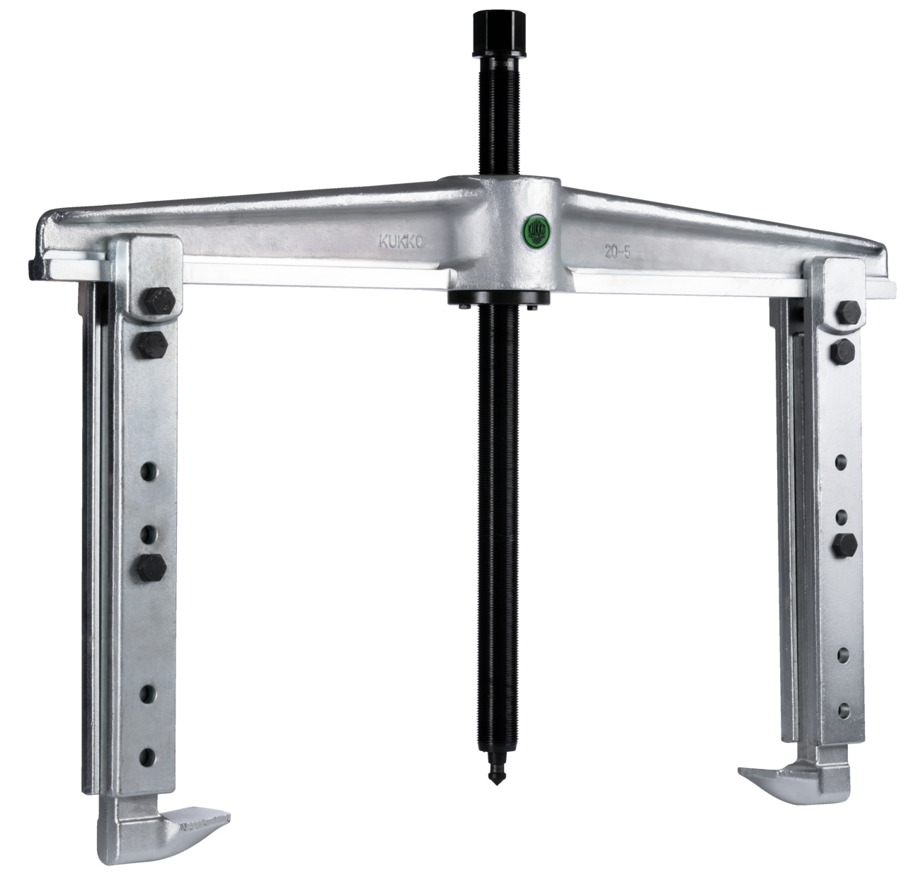 2-jaw universal puller with adjustable reach from 400 mm to 750