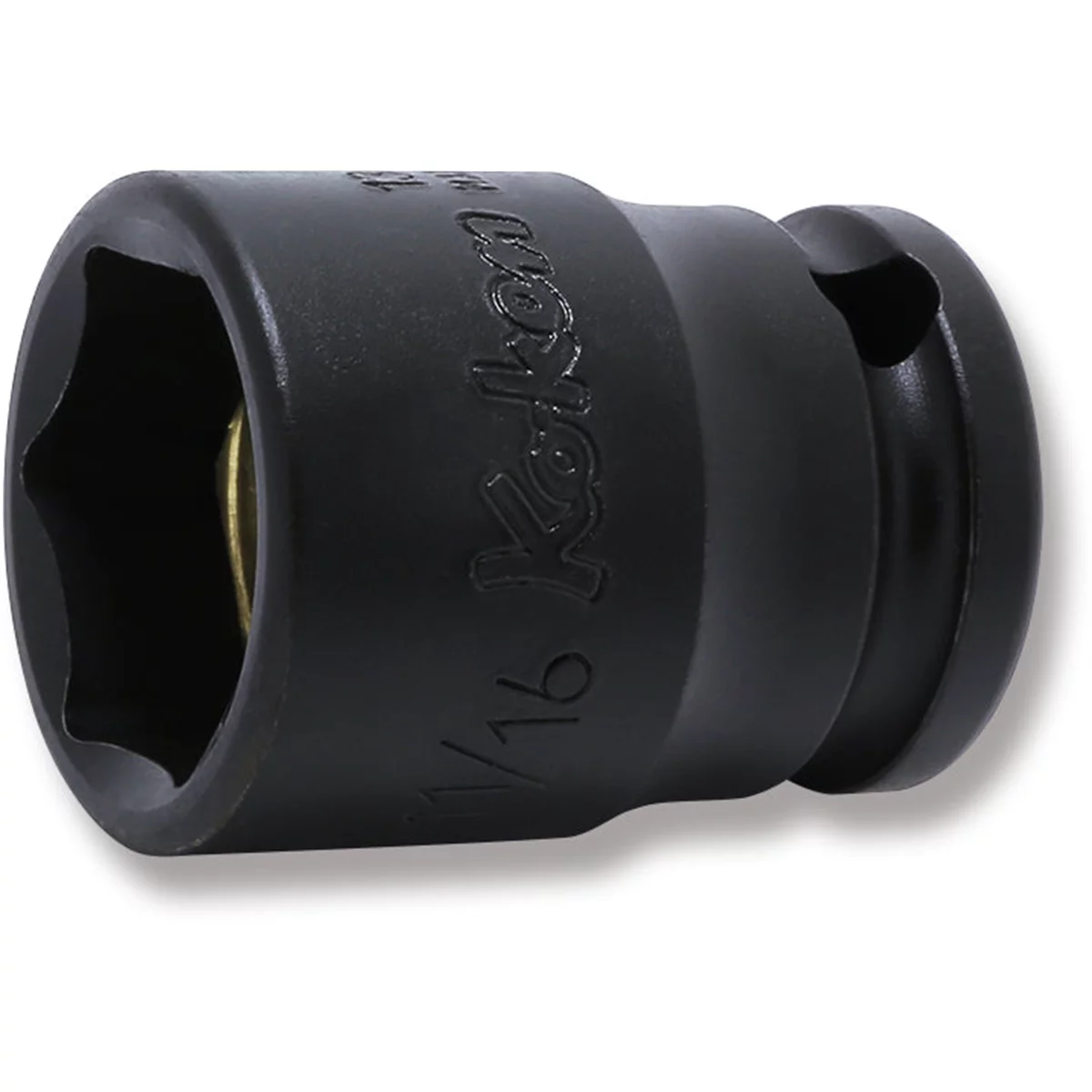 Ko-ken USA 13400AG-11/16 3/8 Sq. Dr. Socket 11/16 6 point Le