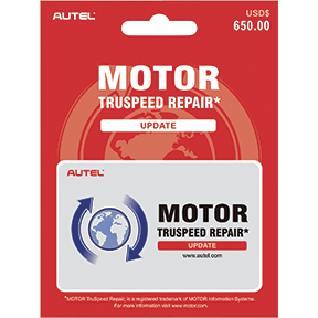 MOTOR TruSpeed Update Card