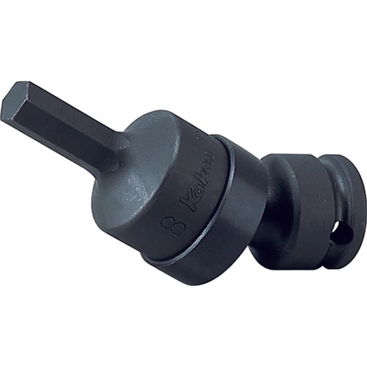 Ko-ken USA 13430M-10 3/8 Sq. Dr. Universal Bit Socket 10mm H
