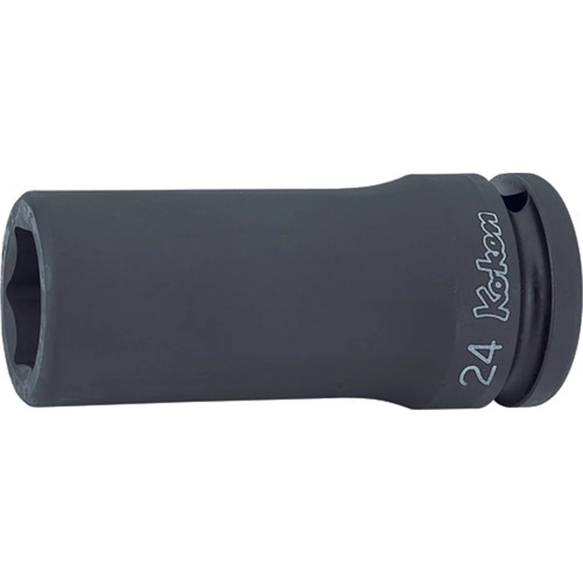 Ko-ken USA 16300M-24 3/4 Sq. Dr. Socket 24mm 6 point Length