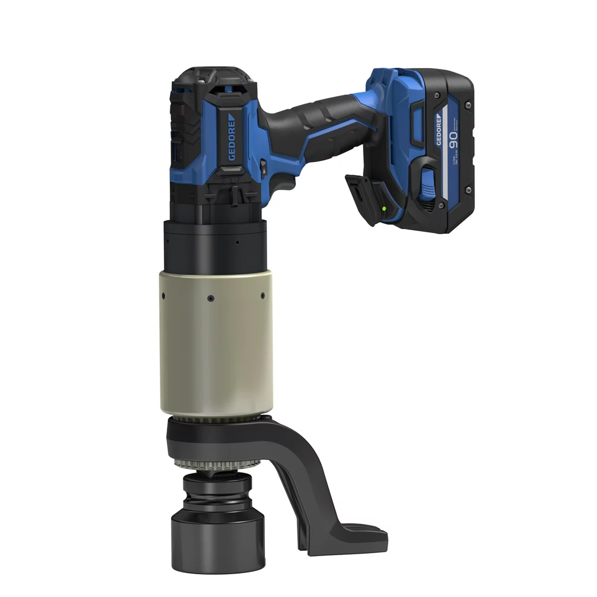 (image for) Gedore Cordless Torque Wrench; Type LDA-12; 150 - 890 lbf.ft