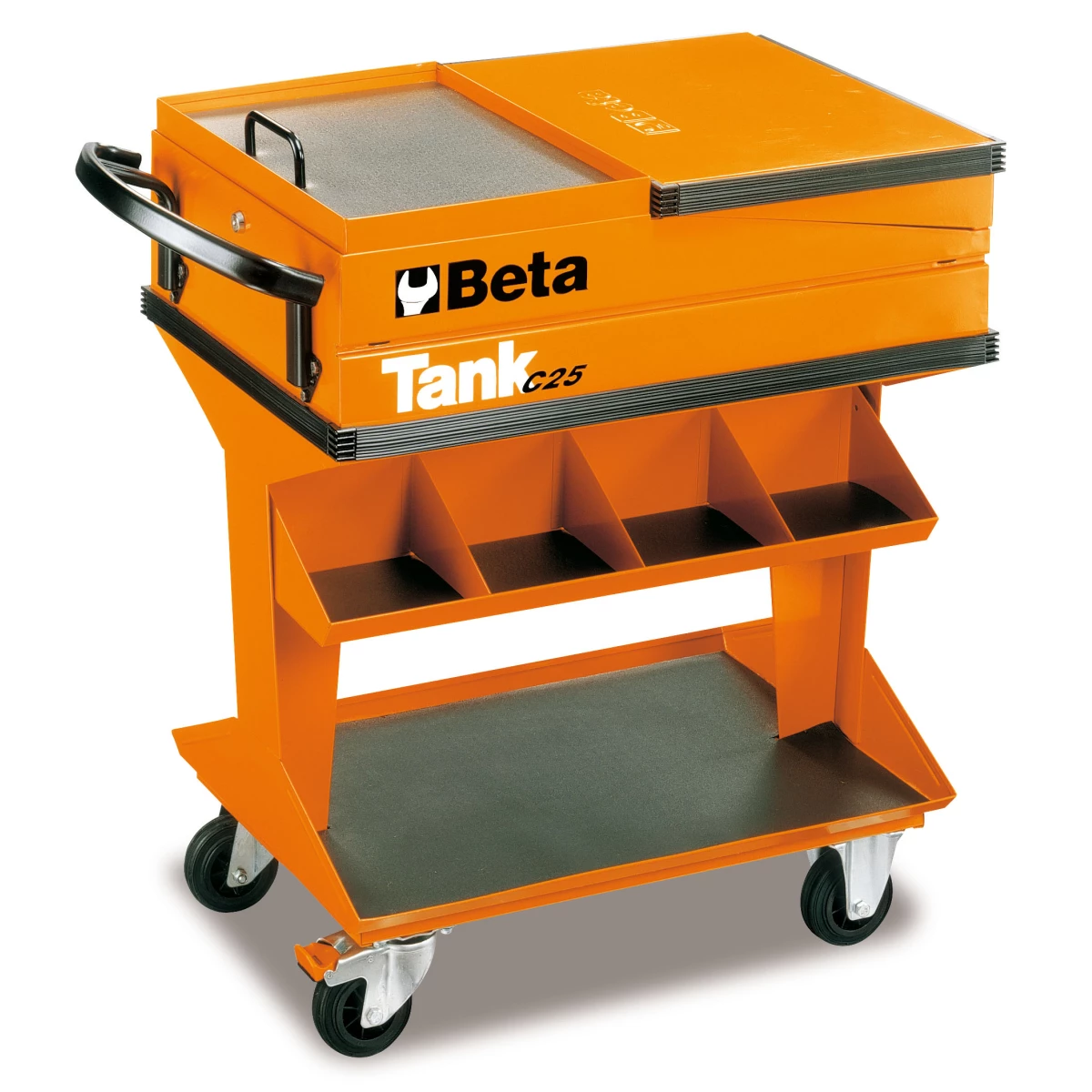(image for) Beta C25 Rolling Tank Cart with Fold-Out Shelf