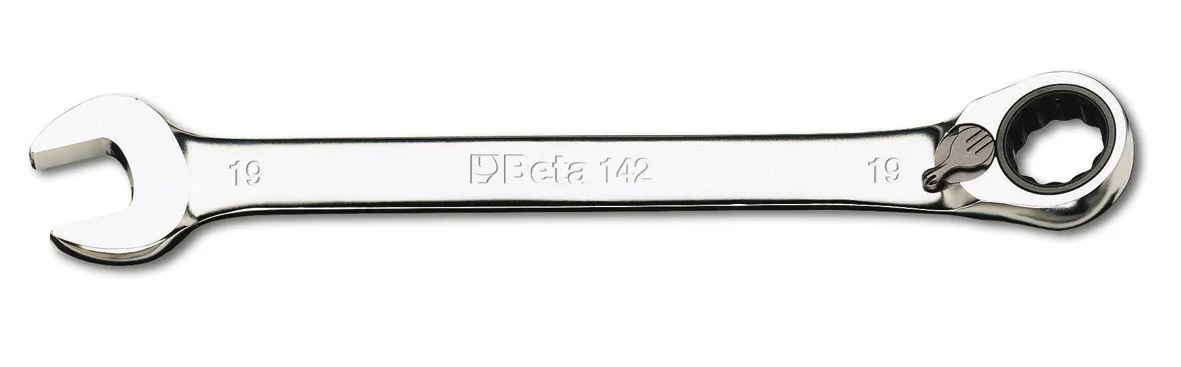 (image for) Beta 142 Series 12-Point Reversible Ratcheting Combination Wrenc