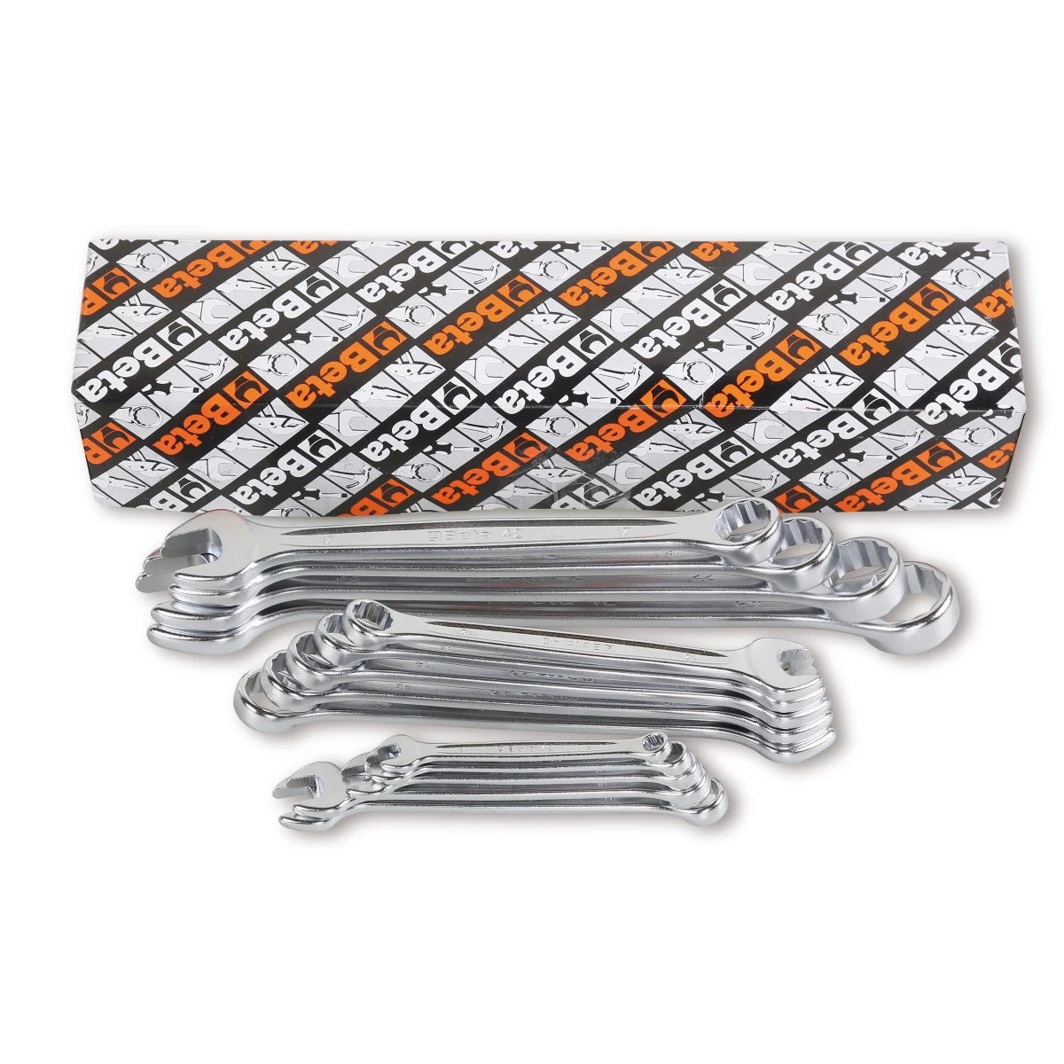 (image for) Beta 42/S14 Set of 14 12-Point 15? Offset Combination Wrenches