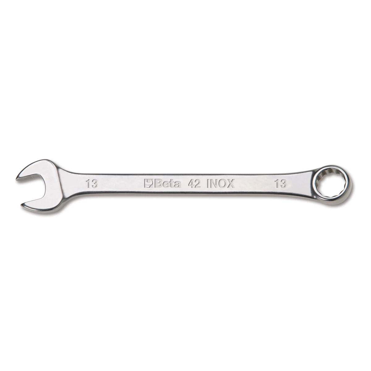 (image for) Beta 42INOX Stainless Steel Combination Wrench, Metric 38 mm