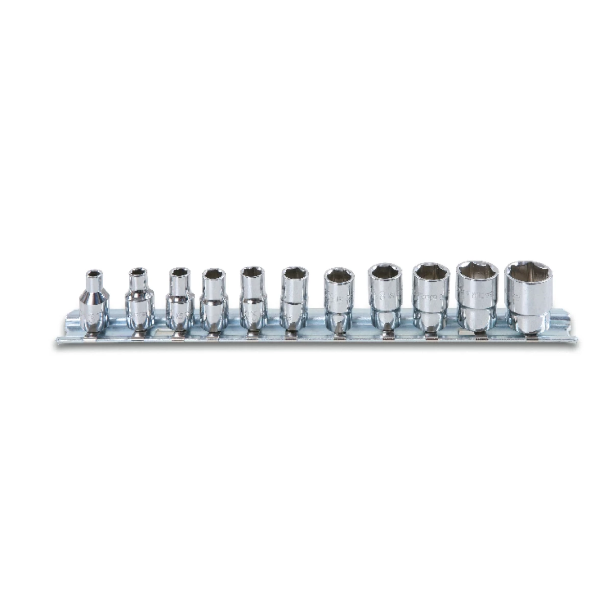 Beta 900 AS/SB11 Set of 11 SAE (Inch) 1/4" Drive Hand Sockets on