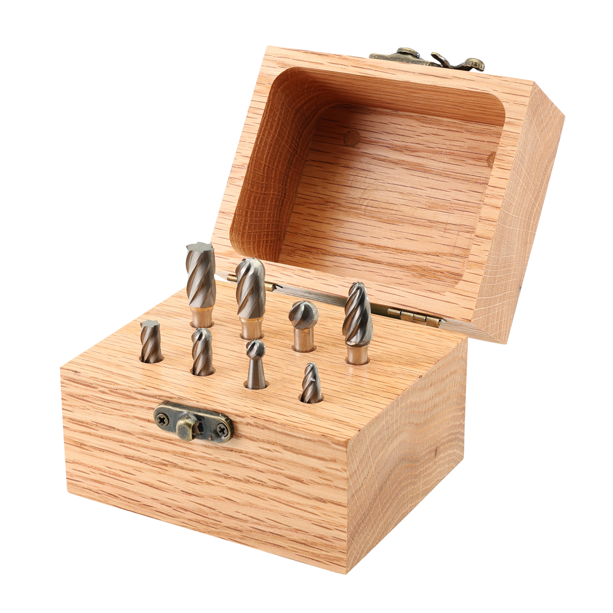 KnKut 8 Piece Alumacut Carbide Burr Set with 1/4-i...