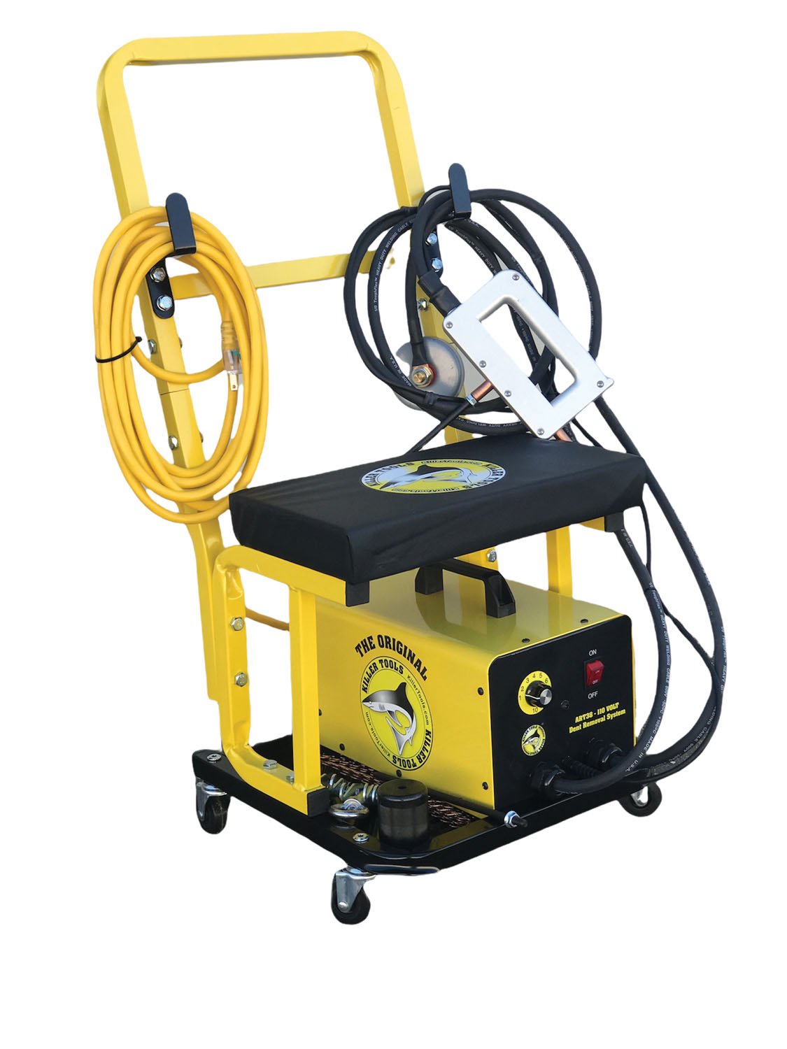 110V Dent Puller With Seated Cart