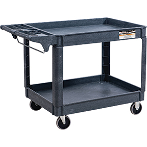 HEAVY DUTY LARGE PLASTIC UTILITY CART