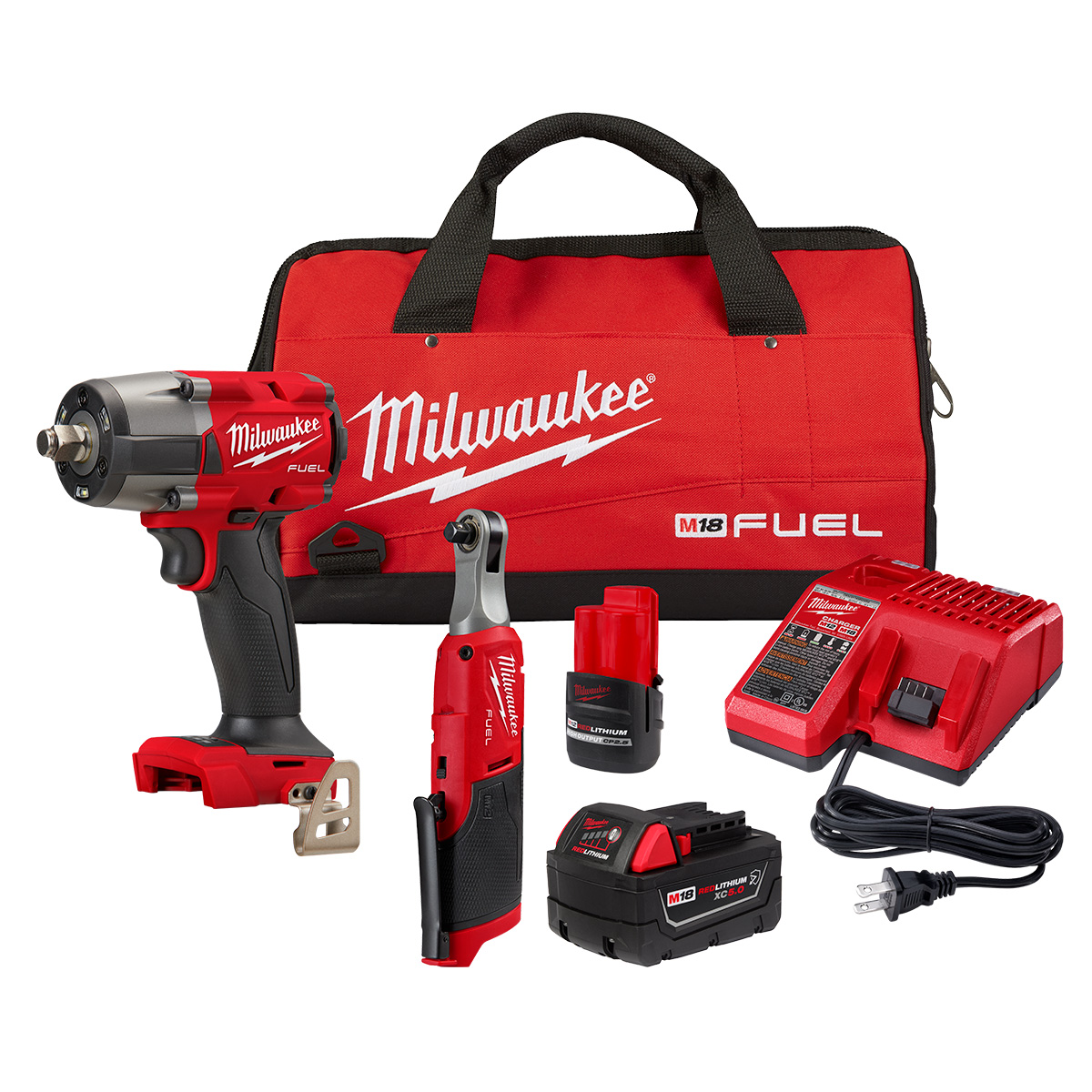 Milwaukee Tool M18 FUEL and M12 FUEL 2-Tool Combo ...
