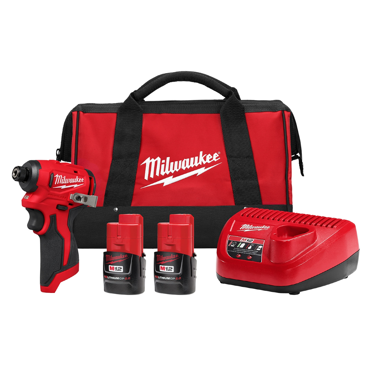Milwaukee Tool M12 Subcompact Brushless 1/4 inch H...