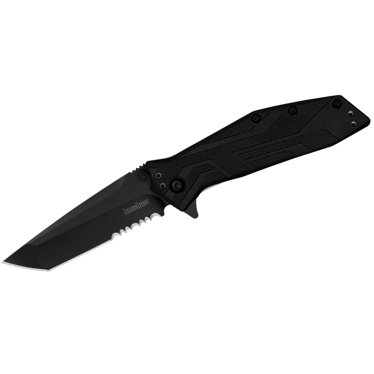 Kershaw Brawler Serrated Assisted Open Liner Lock ...