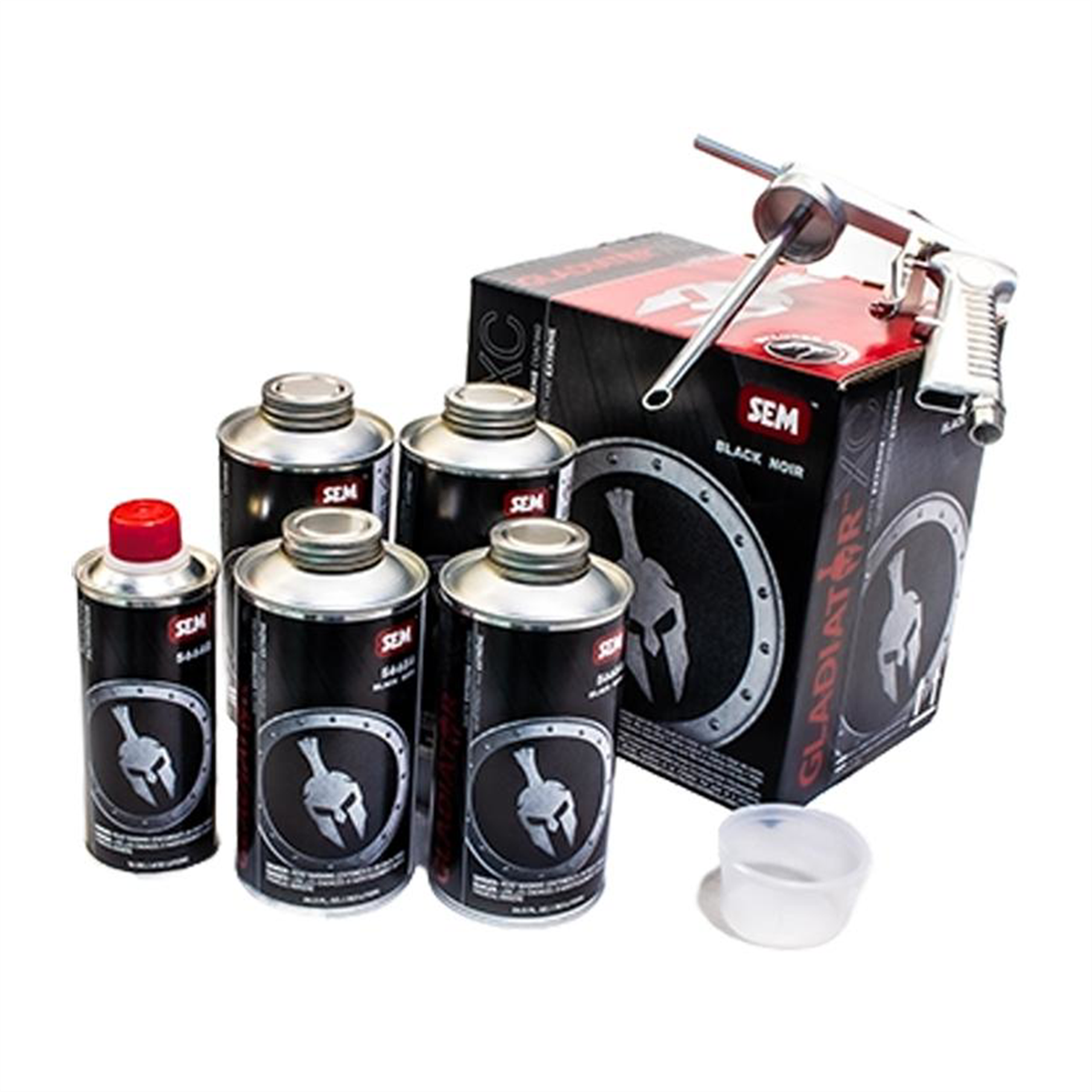 SEM Products GLADIATOR XC BLACK BED LINER KIT W/GU...