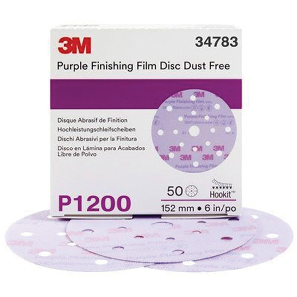 3M Co. 34783 260L Series Dust Free Abrasive Disc, ...
