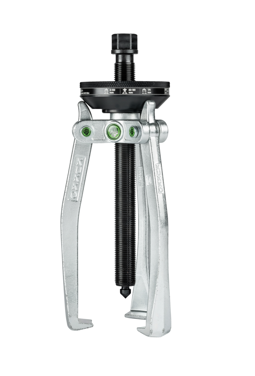 3-jaw puller with conical self-tensioning, up to 1...