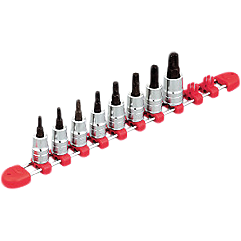 3/8"sq. Short T-Type Torx bit Socket Set (8pcs.)...