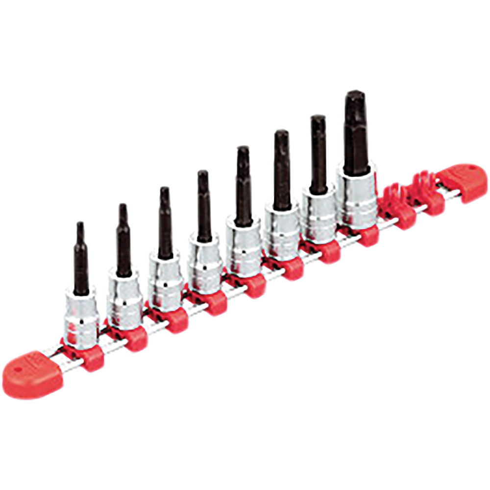 3/8"sq. TT-Type Torx bit Socket Set (8pcs.)