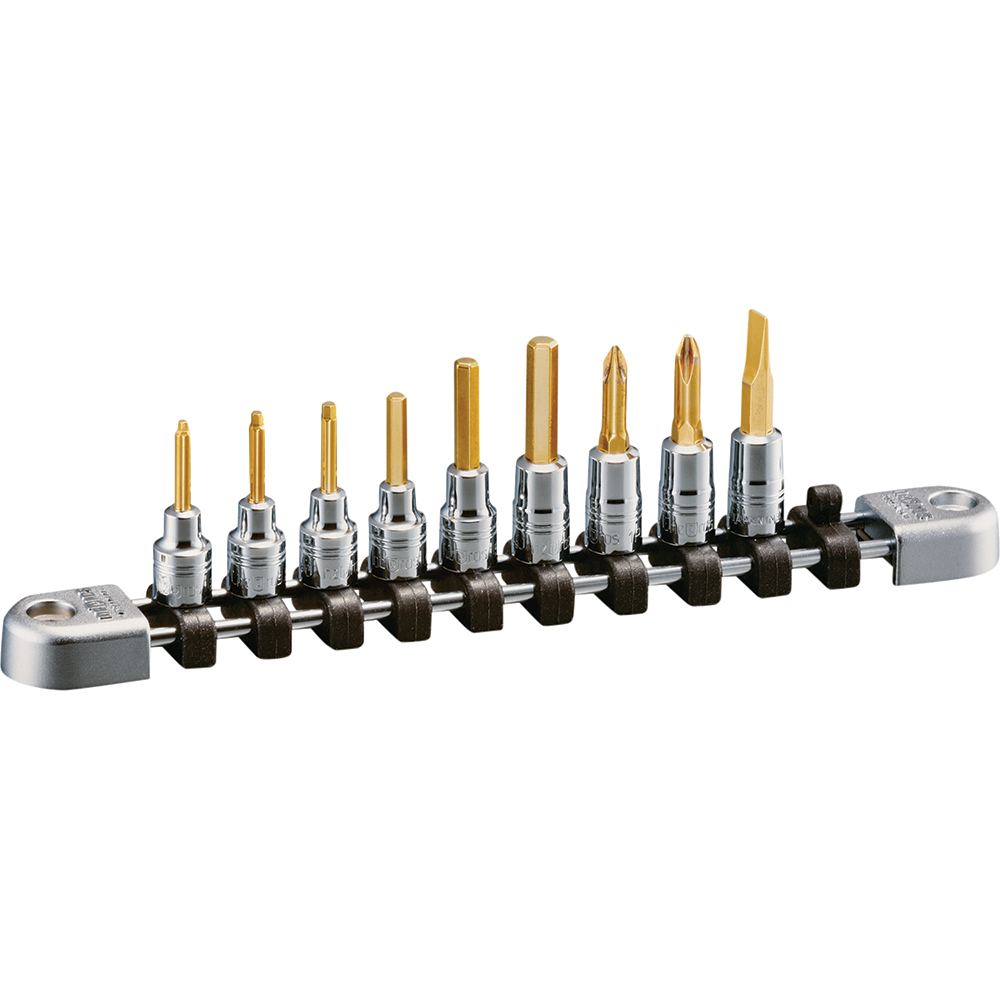 Socket Set 1/4" Drive 9 pc Hex key 9 pc