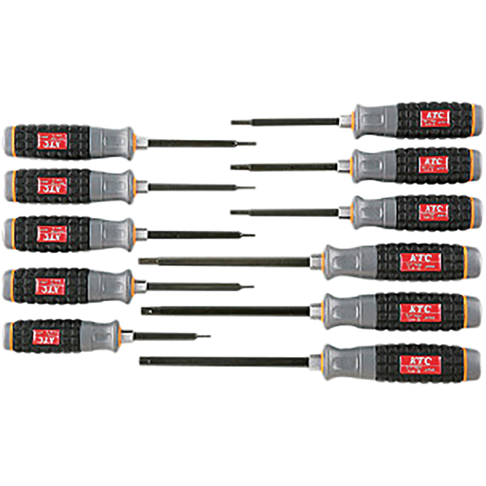 Hard Plastic Grip Screwdriver Set for Tamper Resis...