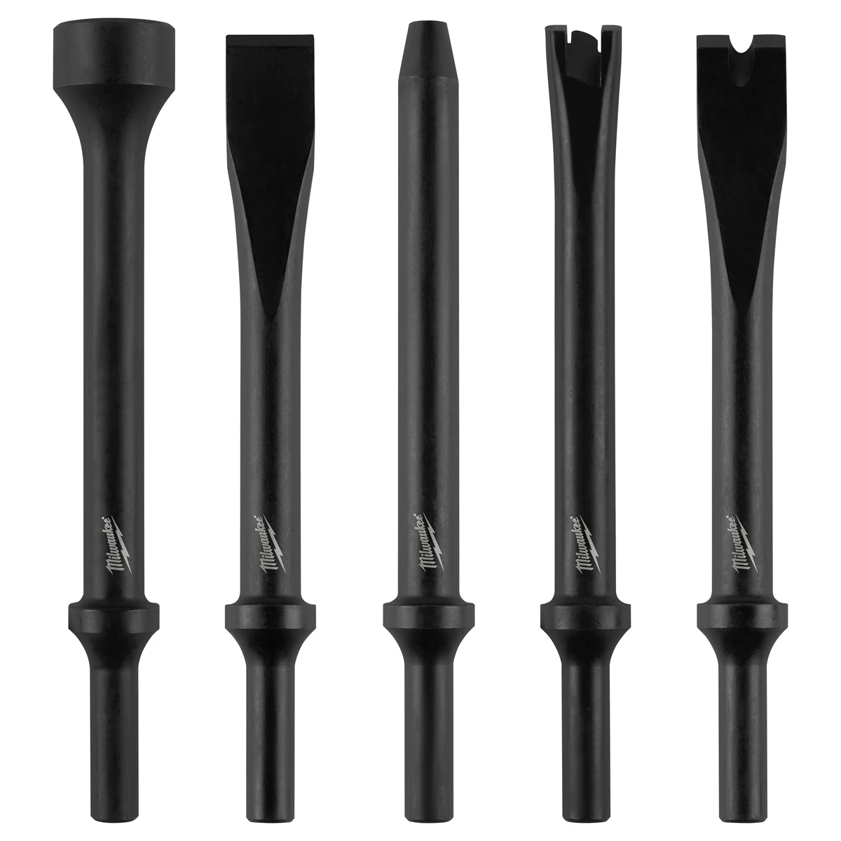 5 Piece Hammer Chisel Bit Set